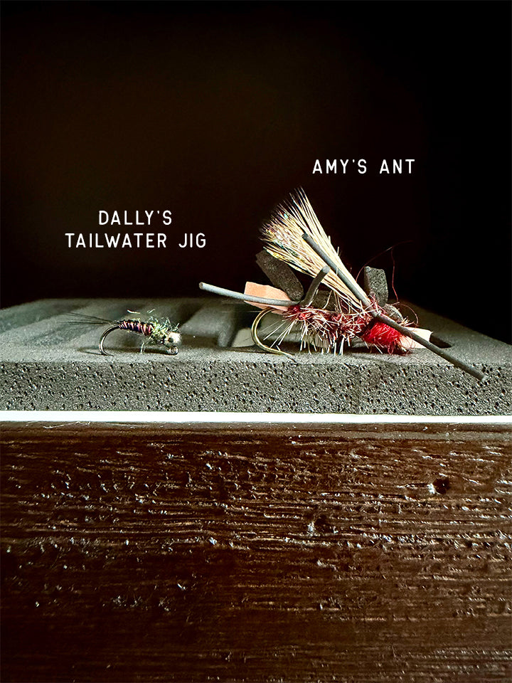 Amy's Ant and Dally's Tailwater Jig